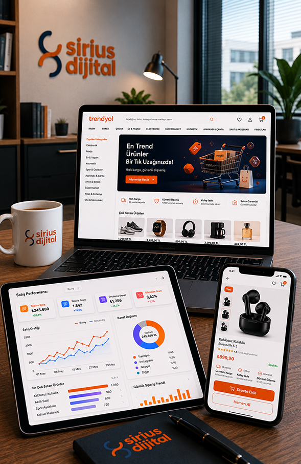 E-Ticaret - Sirius Dijital